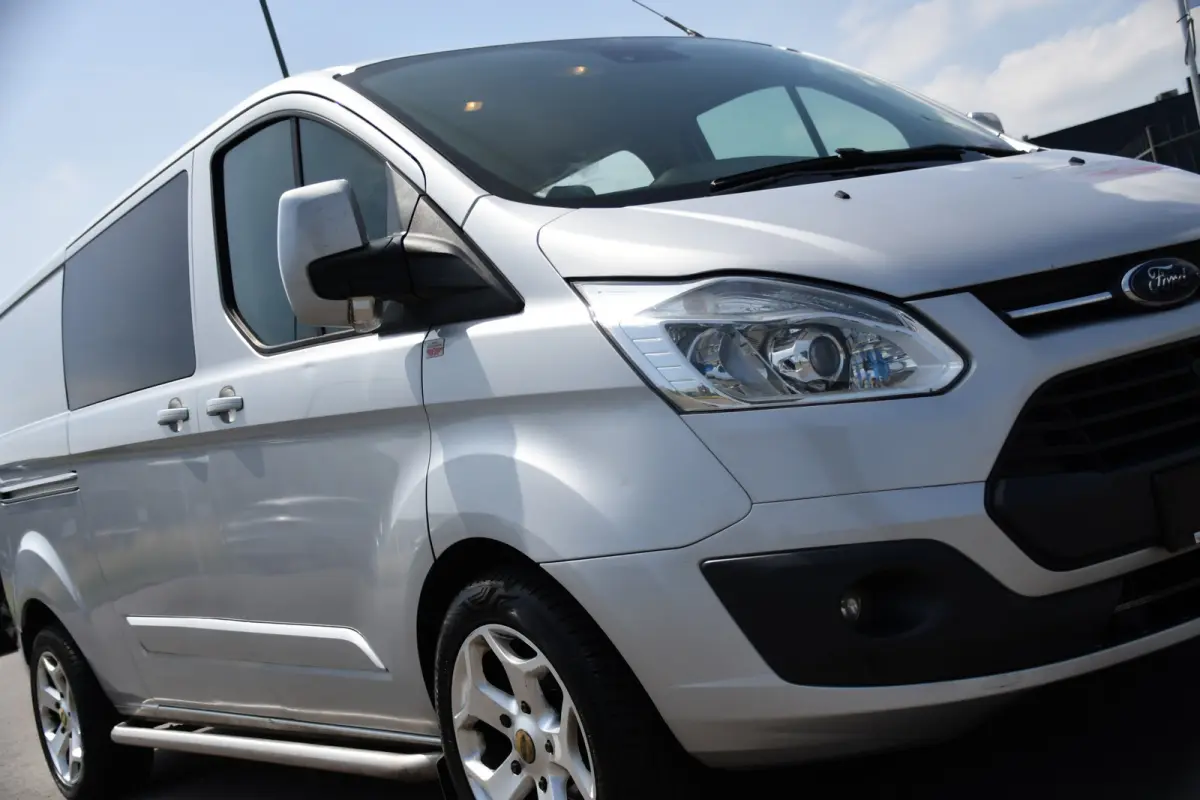 290 2.0 TDCI L2H1 Limited DC Camera, Cruise, Sensoren, 2 x Schuifdeur, 170pk, Automaat, Trekhaak, Leder, Uniek!