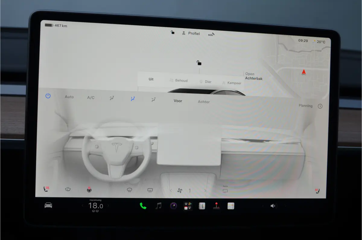 Long Range AWD 75 kWh AutoPilot3.0 Ryzen, Performance Boost, garagedeur opener!