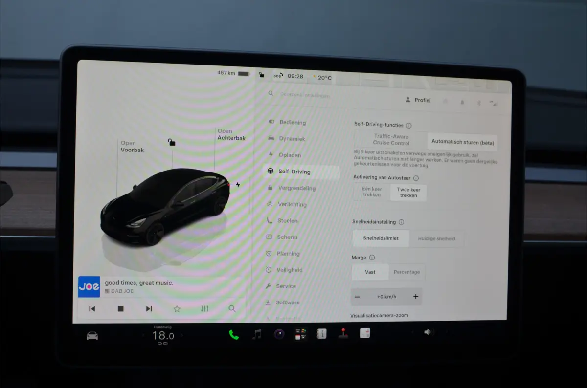 Long Range AWD 75 kWh AutoPilot3.0 Ryzen, Performance Boost, garagedeur opener!
