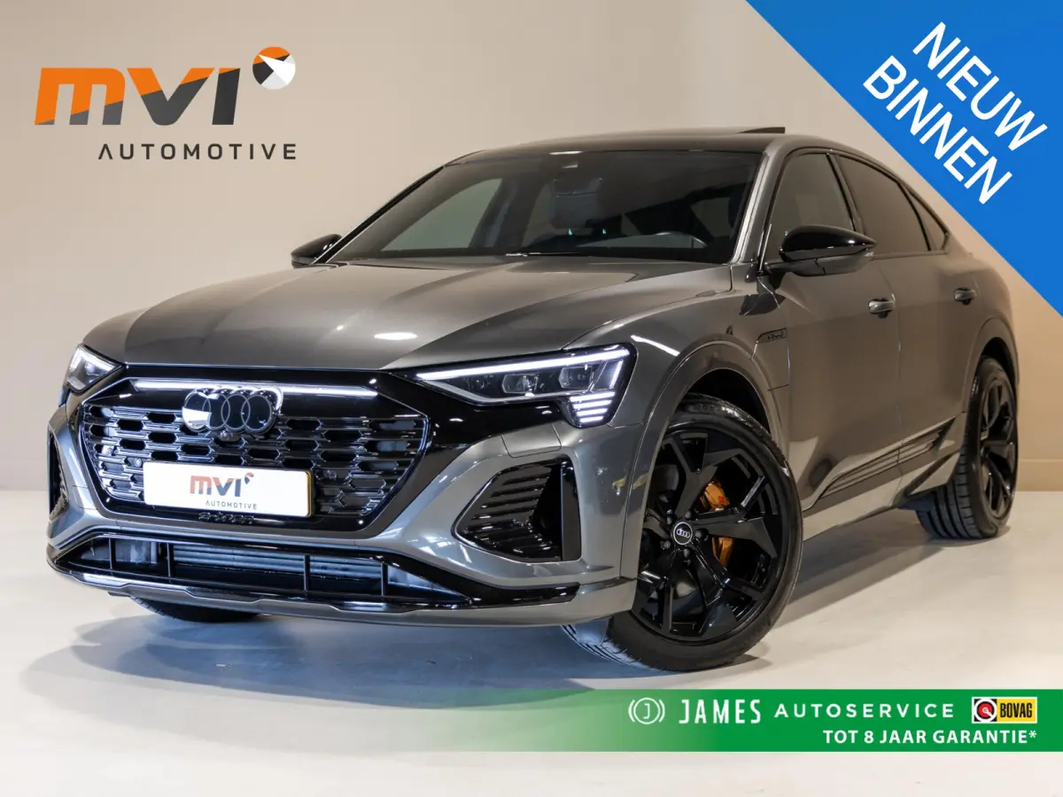50 quattro S-Line Edition 95 kWh SOH 90% / 340pk / NAP / Panorama dak / Leder / Elektrische stoelverstelling met geheugen /