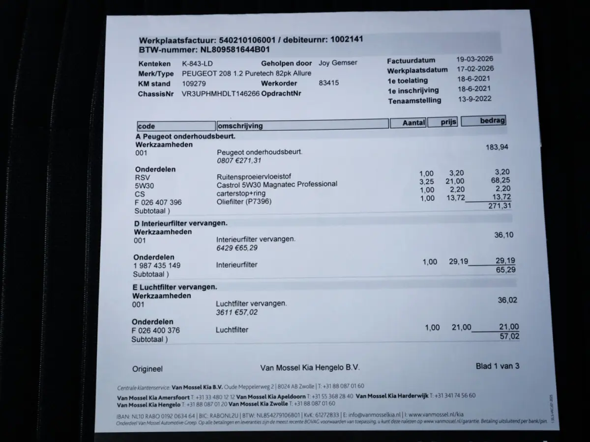 1.2 PureTech Blue Lease Active 1e-Eig. & Dealer-Onderh. BOVAG-Garantie. NL-Auto.