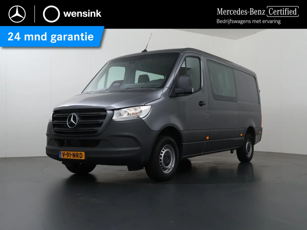 317 CDI | Aut. | L2 H1 | Dubbele Cabine | Trekhaak | Parkeercamera | Cruise Control | 5-Zits | Certified