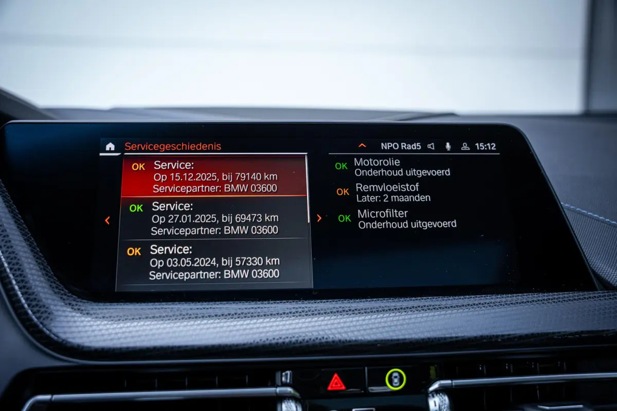 118i M-Sport NL-auto|Pano-dak|Leder|Camera|Carplay|Stoelverw.|1e-eig.|Dealeronderhouden
