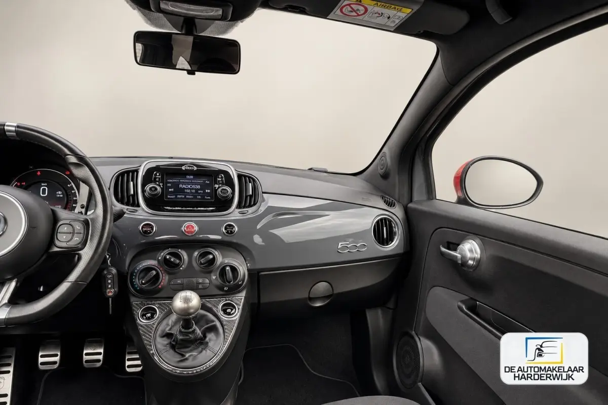 1.4 T-Jet Abarth 595 | SLECHTS 32.790 KM | SPORTSTOELEN | LMV | NIEUWE DISTRIBUTIERIEM |