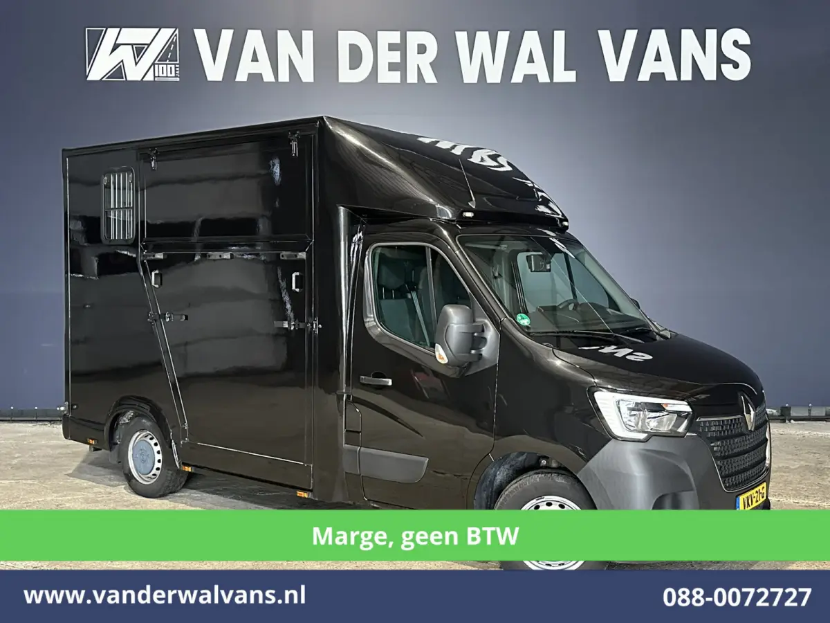2.3 dCi 150pk **MARGE, geen BTW** L2H2 Paardenwagen Euro6 Airco | Camera | Cruisecontrol | Trekhaak Bijrijdersbank