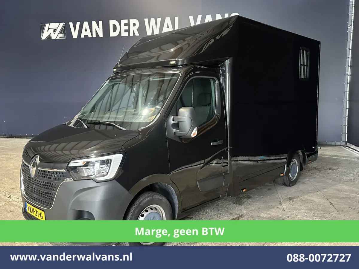 2.3 dCi 150pk **MARGE, geen BTW** L2H2 Paardenwagen Euro6 Airco | Camera | Cruisecontrol | Trekhaak Bijrijdersbank