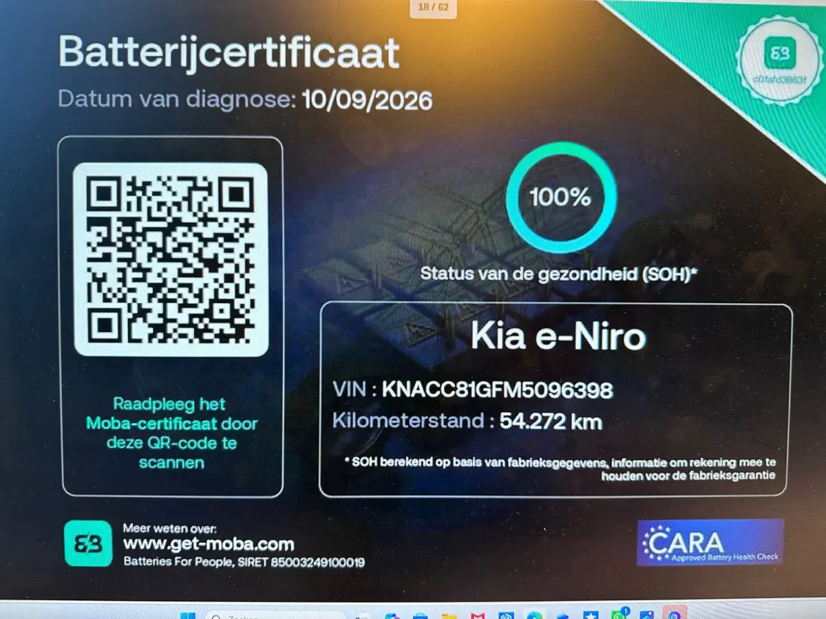 ExecutiveLine 64 kWh Soh 100% FASE 3 OPEN DAK LEER /JBL/ CAMERA