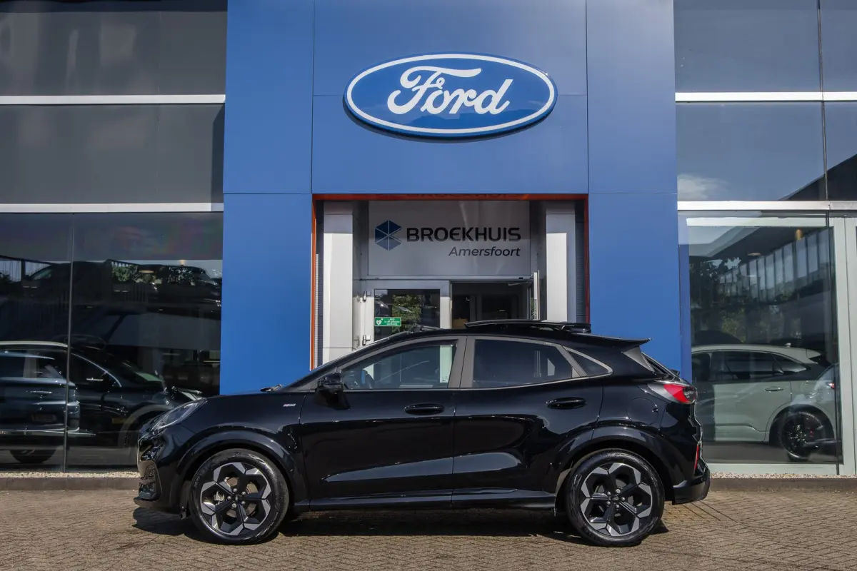 1.0 EcoBoost | ST-Line X | Panorama dak | 360 Camera | B&O | Stoel/Stuur/Vooruitverwarming | Elektrische achterklep | Adaptive Cruise | Achteruitrijcamera | Apple Carplay/Android Auto|telefo