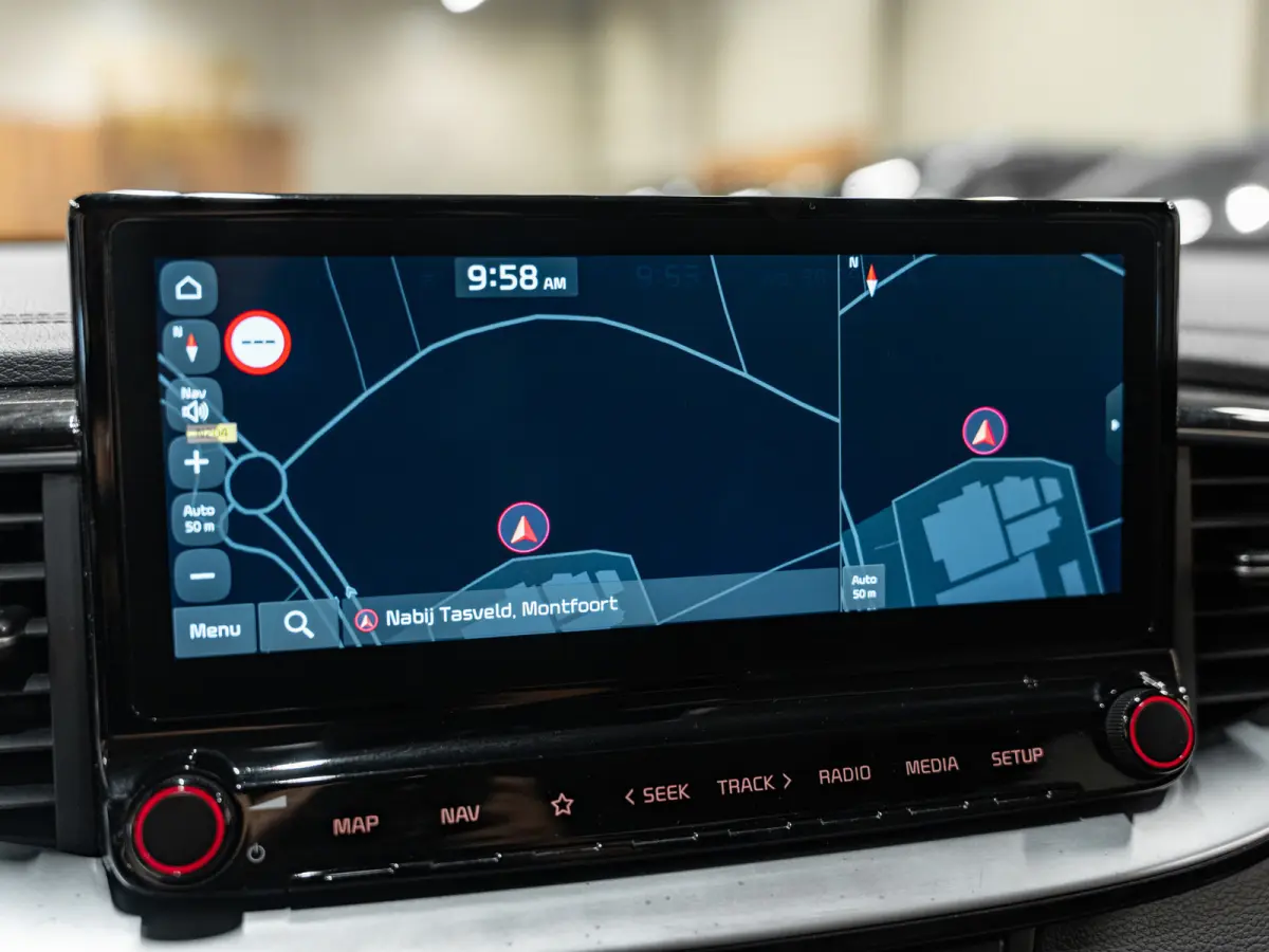 1.0 T-GDi DynamicPlusLine, Navi, Apple Carplay, Cruise, Bluetooth/Tel, PDC, Private Glas, Volledig Onderhouden
