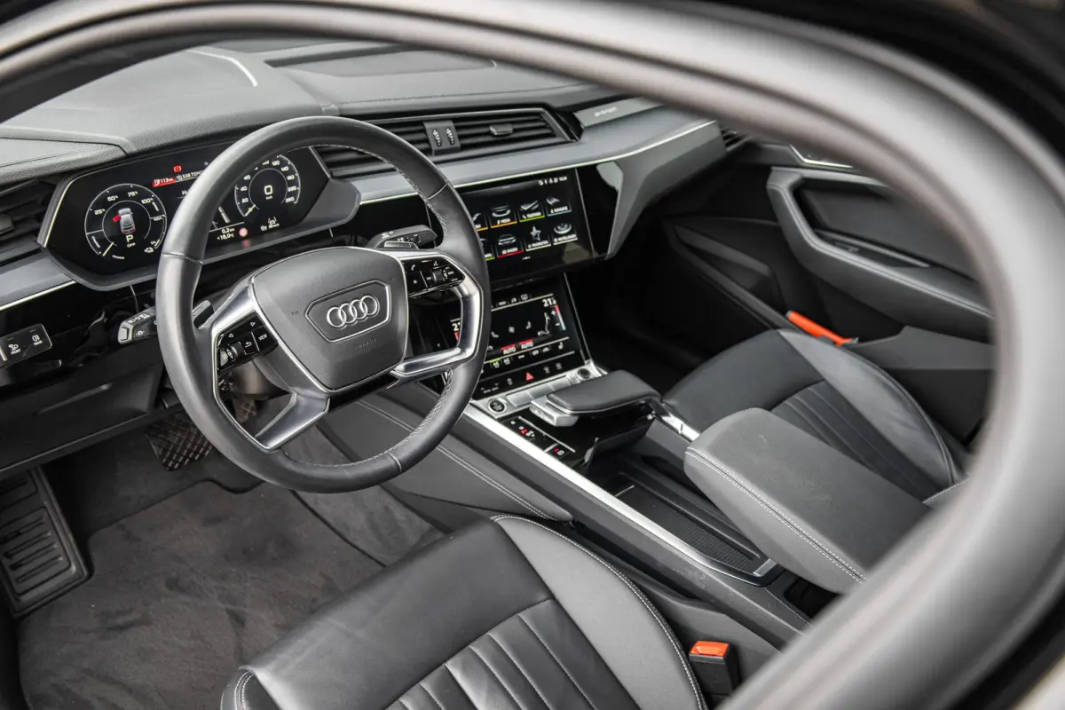 50 313pk quattro Advanced Edition 95 kWh | Camera | Luchtvering | Elektr. Stoelen + Memory | 21" Velgen
