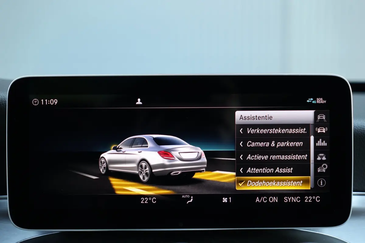 180 AMG | panoramadak | dodehoek detectie | apple carplay | leder | sfeerverlichting | achteruitrijcamera