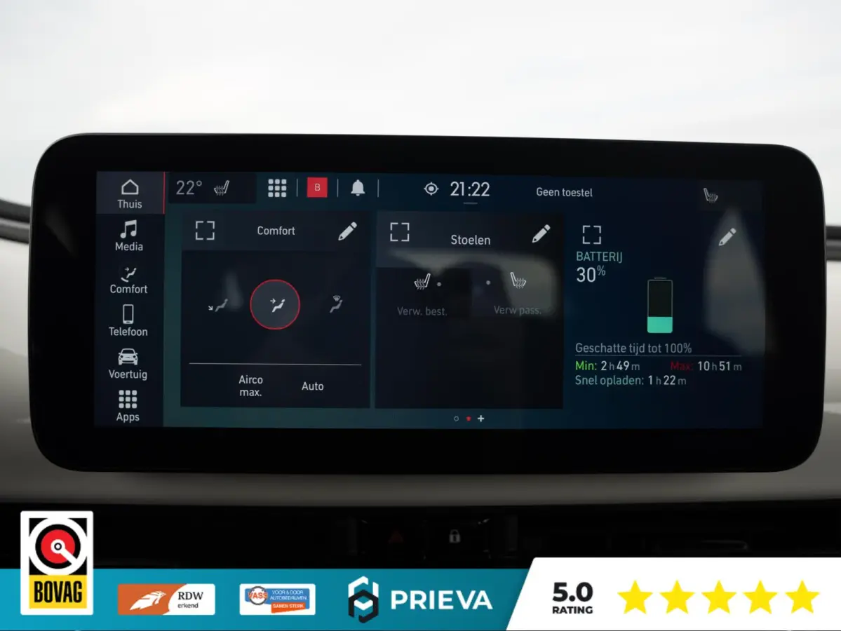 42 kWh |SOH 95,6% |118 PK | CarPlay | Navigatie | LED | 32.065 KM