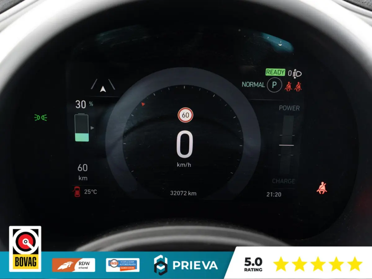 42 kWh |SOH 95,6% |118 PK | CarPlay | Navigatie | LED | 32.065 KM