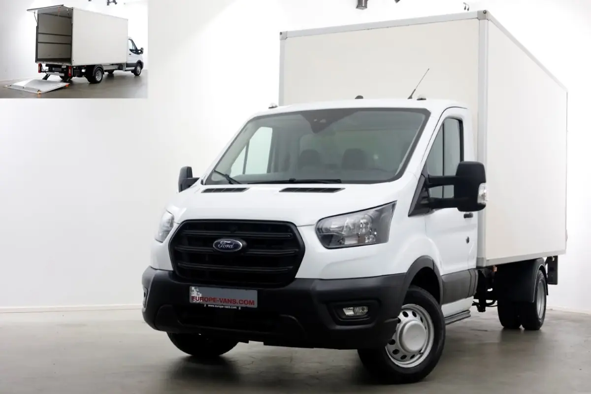 350 2.0 TDCI 130pk Trend Dubbel Lucht Bakwagen met laadklep 06-2022