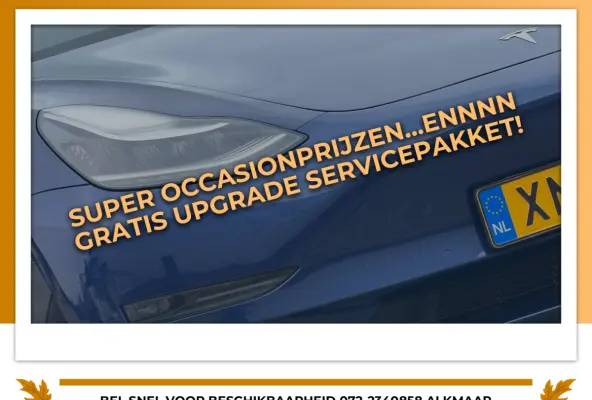 Long Range AWD 75 kWh - Deep Blue Metallic - SOH 87% - Topstaat