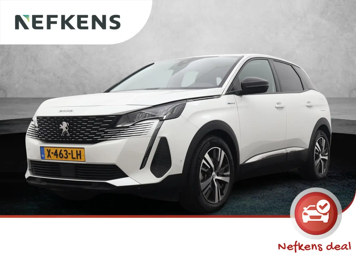 HYbrid4 Blue Lease Allure 300pk Automaat | Navigatie | Camera | Licht Metalen Velgen 18" | Dodehoek Detectie | Voorstoelen Verwarmd