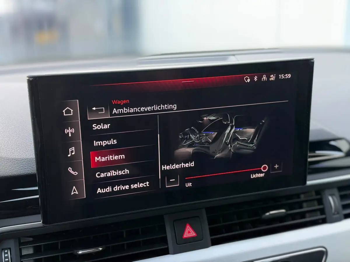 40 TFSI S-LINE COMPETITION l RS-ZETELS l VIRTUAL l PANO l B&O l MATRIX l SFEER l CAMERA l MASSAGE l ORG.NL l BTW