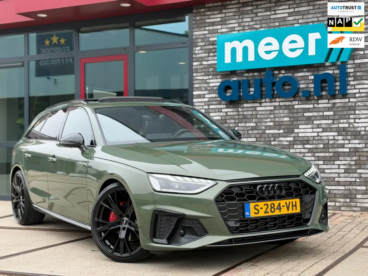 40 TFSI S-LINE COMPETITION l RS-ZETELS l VIRTUAL l PANO l B&O l MATRIX l SFEER l CAMERA l MASSAGE l ORG.NL l BTW