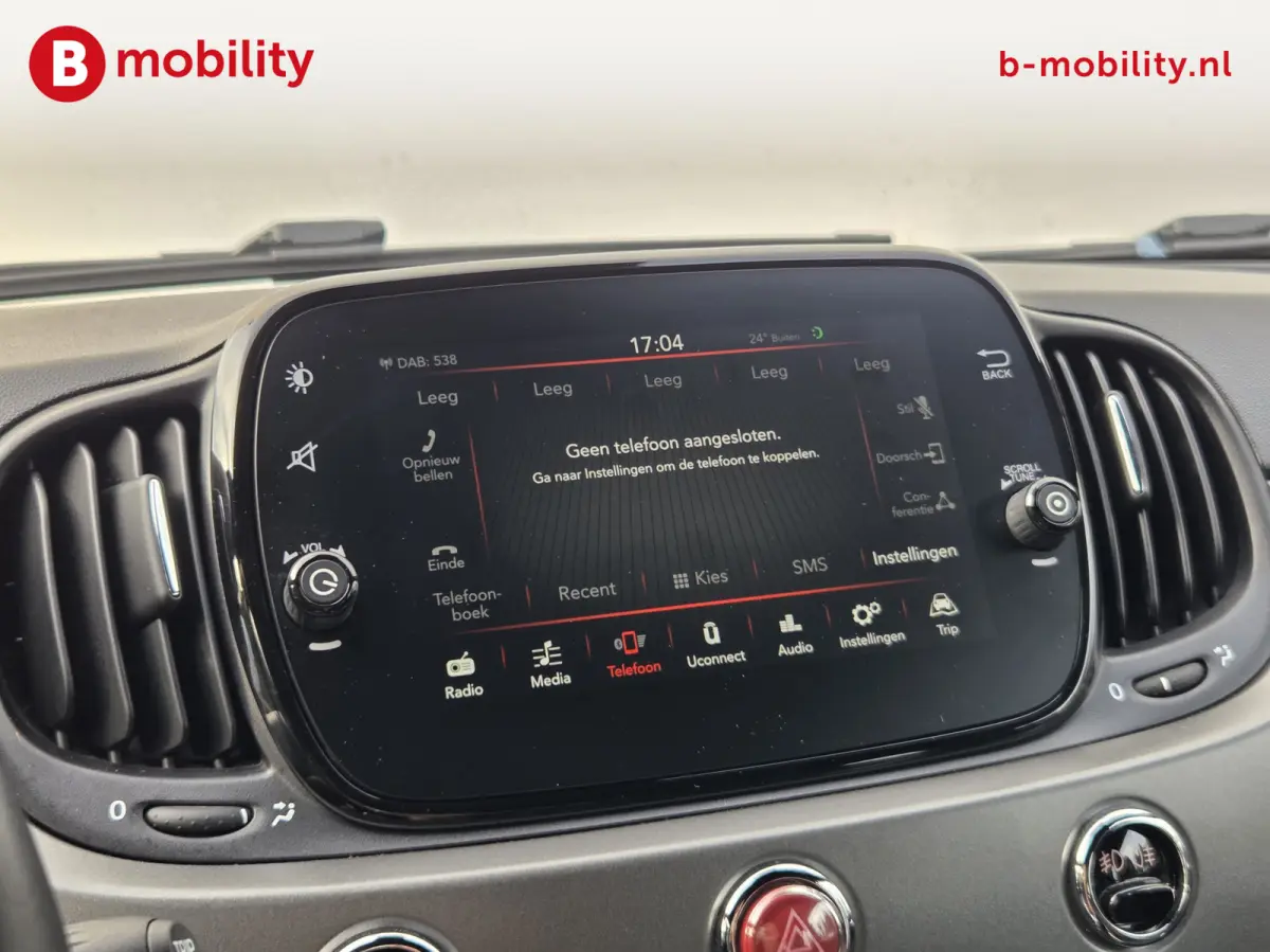 0.9 TwinAir Turbo 86PK Leer Apple CarPlay | Cruise Control | LED | DAB Audio | PDC