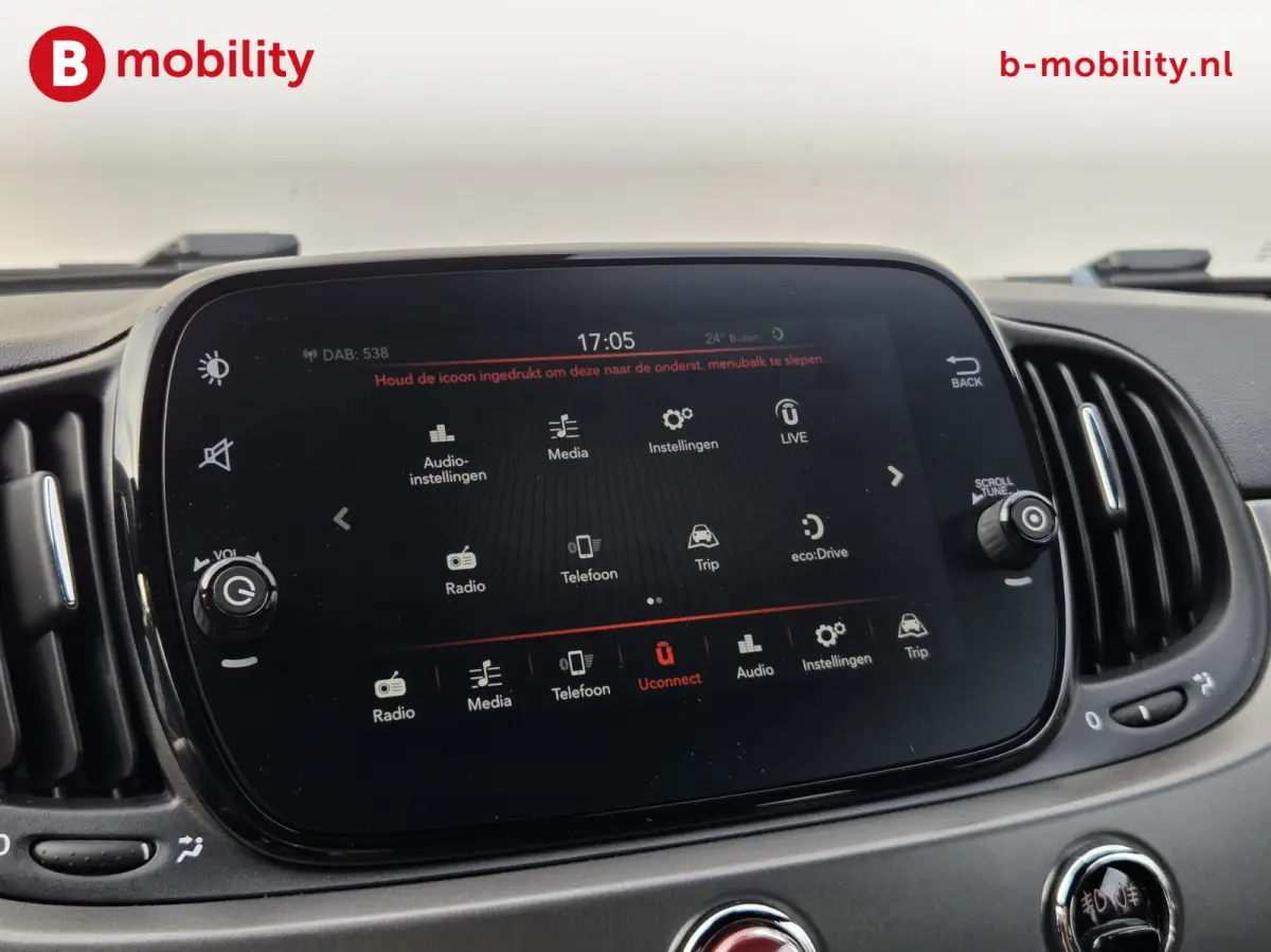 0.9 TwinAir Turbo 86PK Leer Apple CarPlay | Cruise Control | LED | DAB Audio | PDC