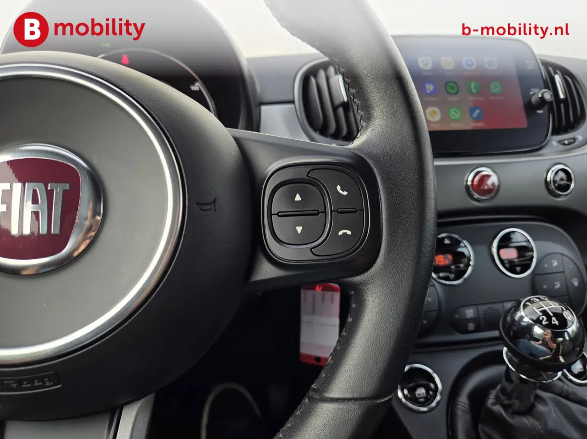0.9 TwinAir Turbo 86PK Leer Apple CarPlay | Cruise Control | LED | DAB Audio | PDC