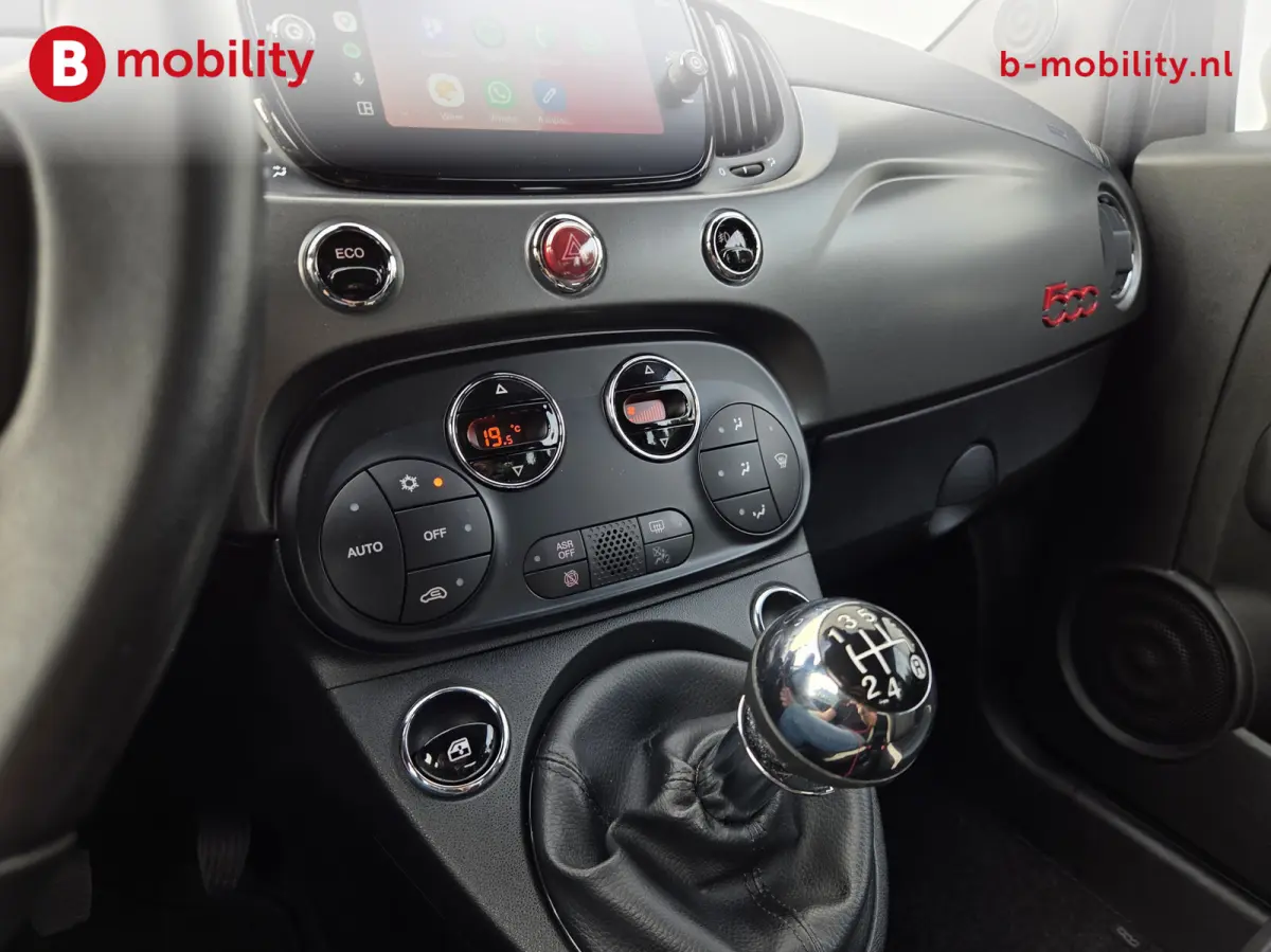 0.9 TwinAir Turbo 86PK Leer Apple CarPlay | Cruise Control | LED | DAB Audio | PDC
