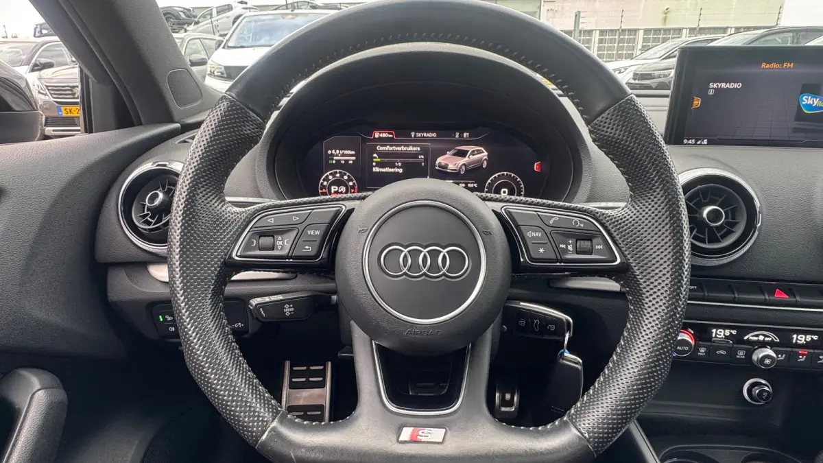 35 TFSI COD 150PK ADVANCE SPORT S-LINE AUTOMAAT / NAVI / LEDER / CLIMA / FULL-LED / PDC / KEYLESS / 19" LMV / 2X S-LINE / PANO. DAK / ORG. NL. / CRUISECONTROL  !!