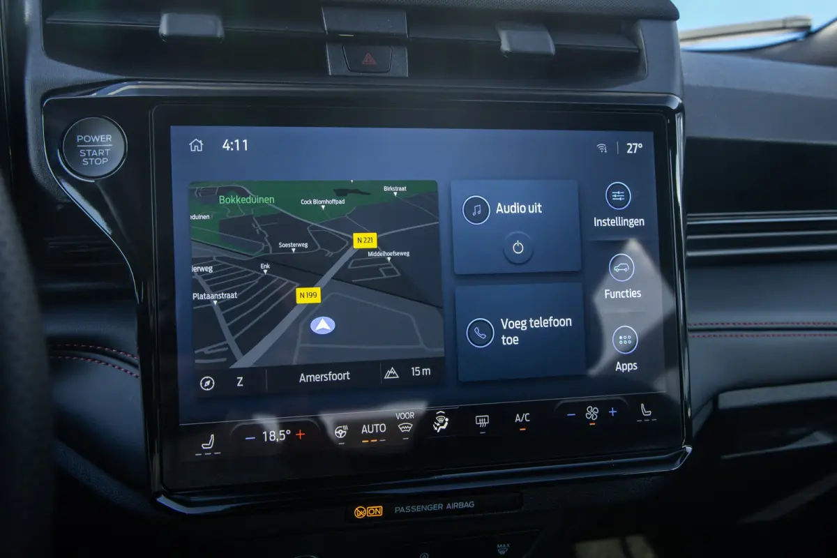 1.0 EcoBoost ST-Line | Apple Carplay/Android Auto | Cruise control | Keyless | Stoel- Stuurverwarming | Apple Carplay/Android Auto|telefoonintegratie premium | Cruise control | Hemelbekledin