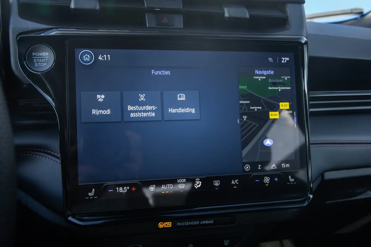 1.0 EcoBoost ST-Line | Apple Carplay/Android Auto | Cruise control | Keyless | Stoel- Stuurverwarming | Apple Carplay/Android Auto|telefoonintegratie premium | Cruise control | Hemelbekledin