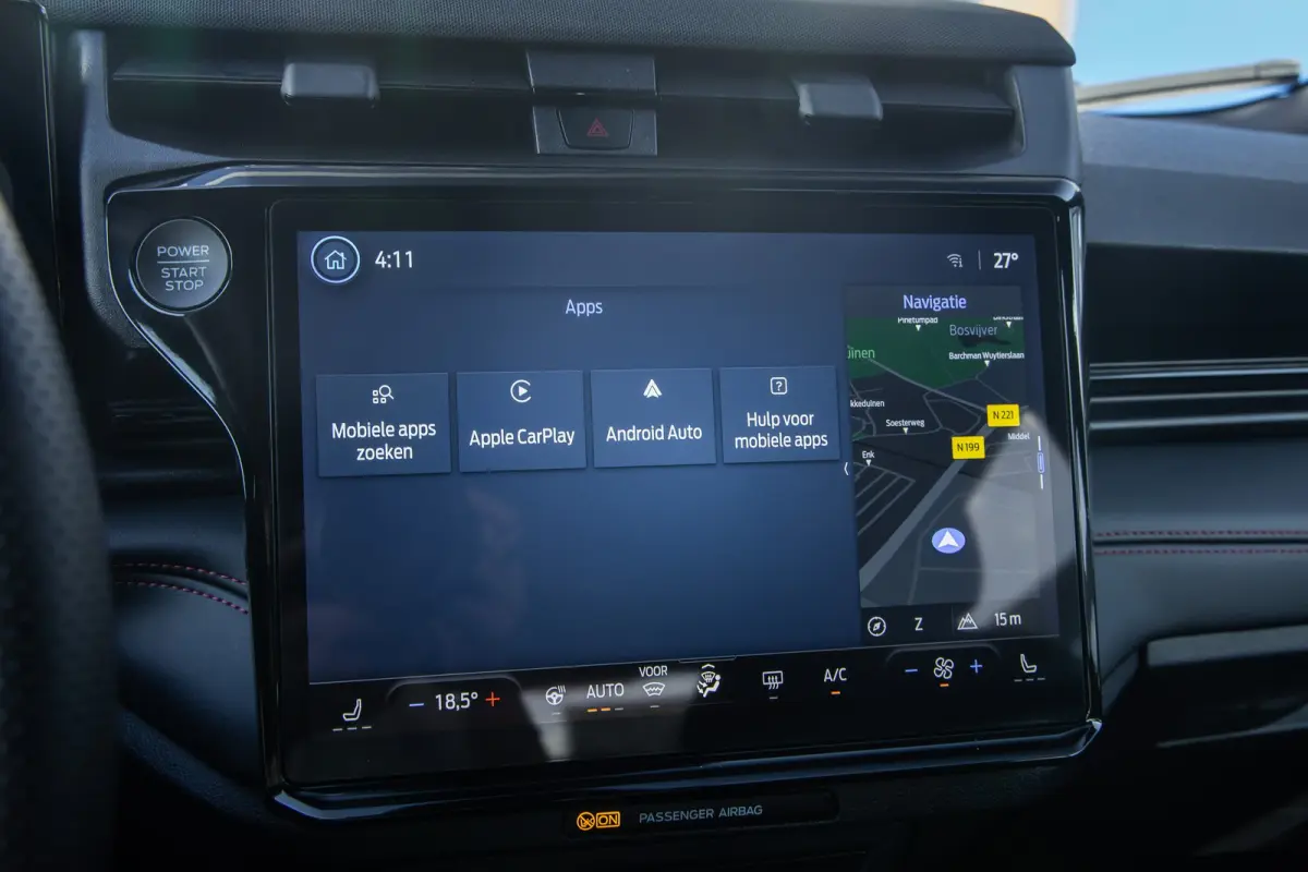 1.0 EcoBoost ST-Line | Apple Carplay/Android Auto | Cruise control | Keyless | Stoel- Stuurverwarming | Apple Carplay/Android Auto|telefoonintegratie premium | Cruise control | Hemelbekledin