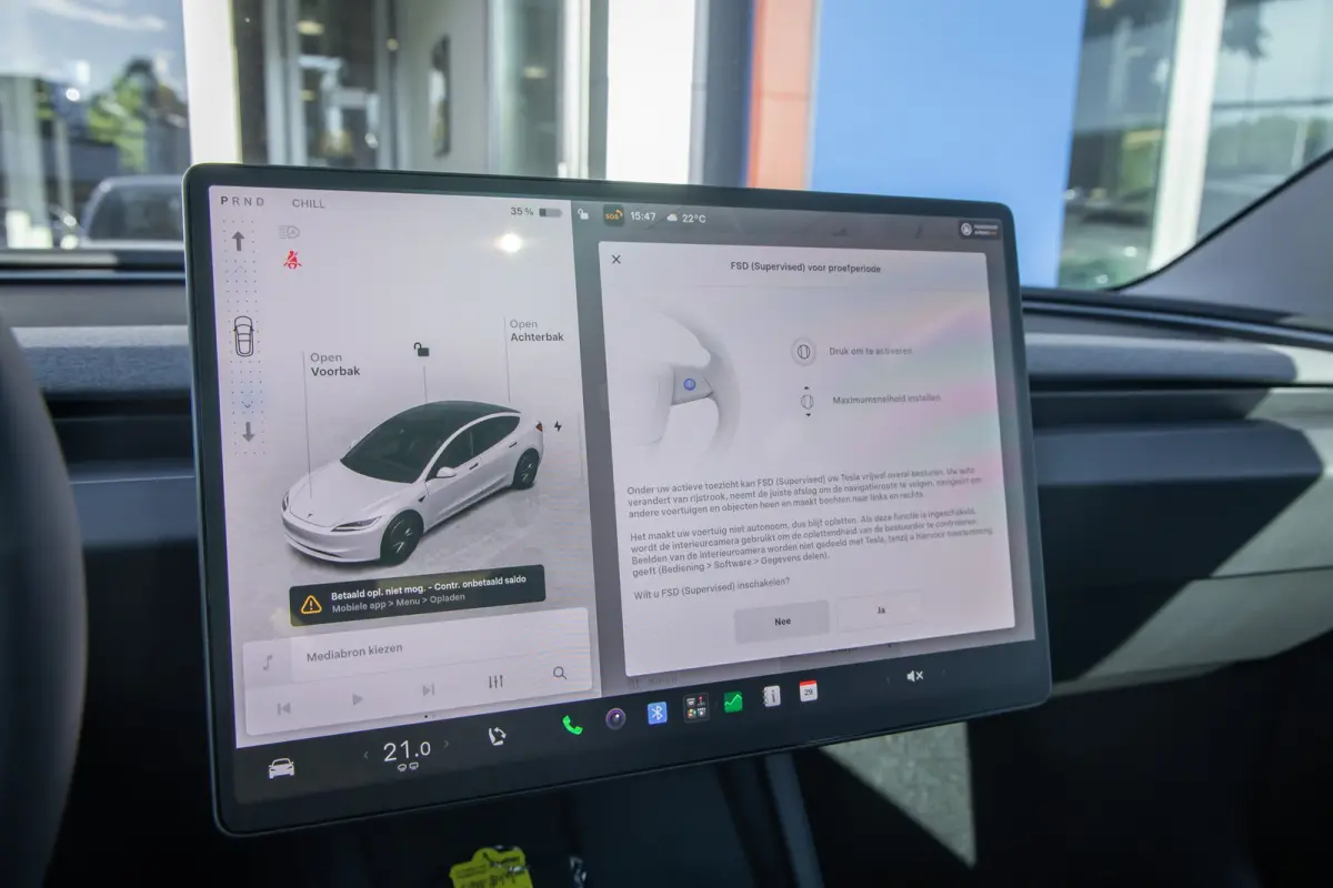 RWD 60 kWh | Cruise control adaptief | Panoramadak | Led koplampen | Dodehoek detectie | Stoel/stuur verwarming | Parkeersensoren Voor/Achter | Achteruitrijcamera | Cruise control adaptief m