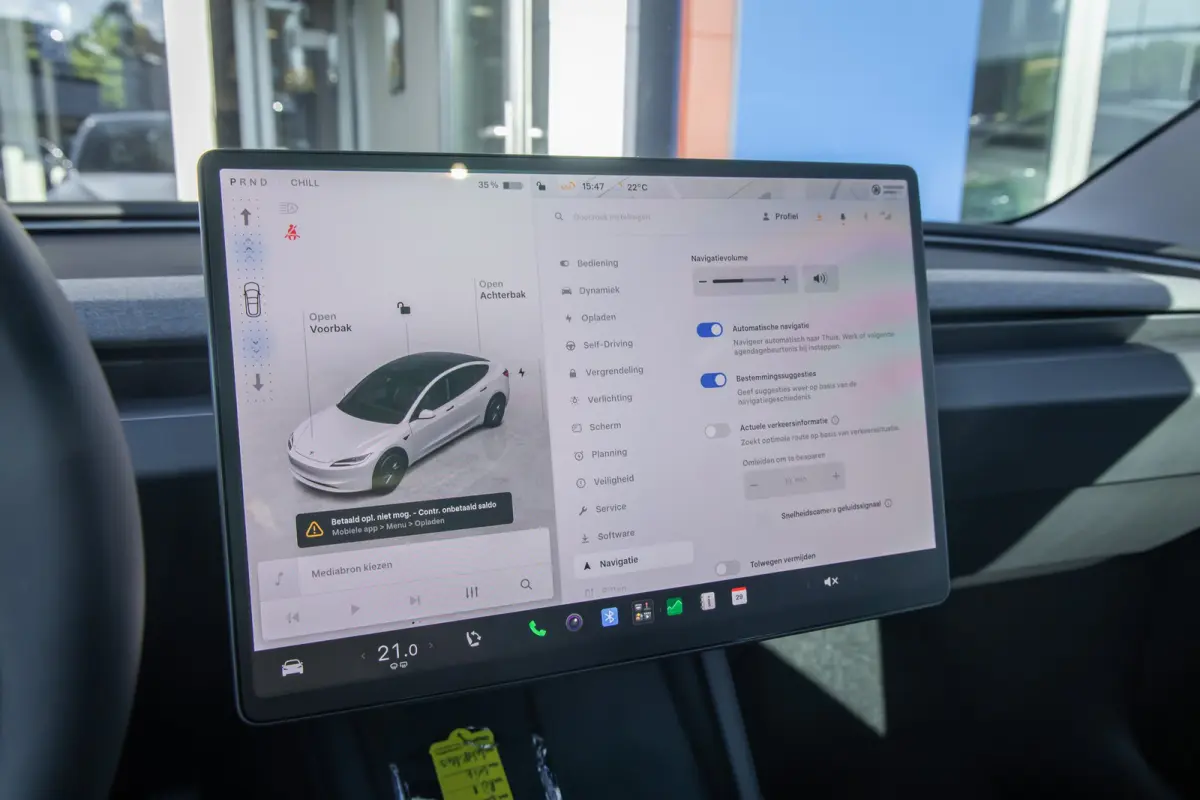 RWD 60 kWh | Cruise control adaptief | Panoramadak | Led koplampen | Dodehoek detectie | Stoel/stuur verwarming | Parkeersensoren Voor/Achter | Achteruitrijcamera | Cruise control adaptief m
