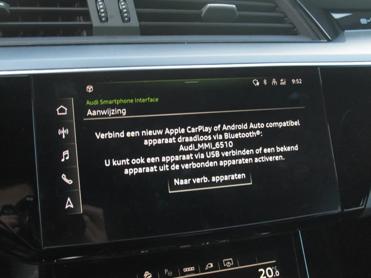 55 quattro Advanced edition Plus 95 kWh | SOH 93% | Black Optic Pakket | Maxton Spoiler | Camera | Sfeerverlichting | NL-Auto |