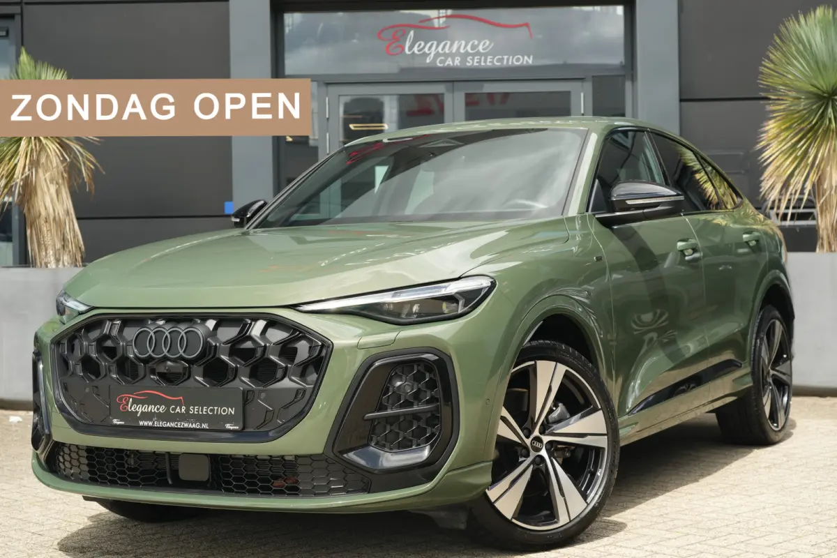 2.0 TFSI e-hybrid quattro S edition Sportback | 299PK | Pano | 360° | 21" | Keyless | S Line | Tech Plus | Audi Q5 Sportback S edition 299 PK Plug-in Hybrid met 2.0 viercilinder, panoramada