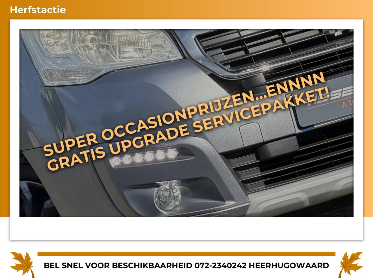 Peugeot Partner Tepee 2017 Benzine Handgeschakeld leasen