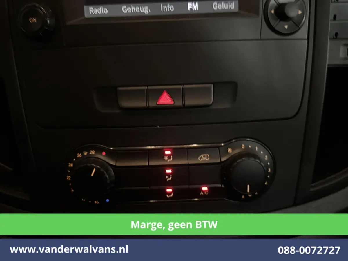 111 CDI **MARGE, Geen BTW** L3H1 Dubbele Cabine Euro6 Airco | 5-Zits | Camera | Navigatie | Cruisecontrol Trekhaak, Parkeersensoren