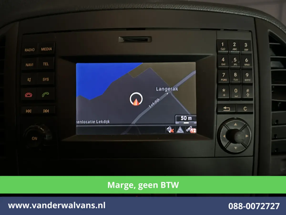 111 CDI **MARGE, Geen BTW** L3H1 Dubbele Cabine Euro6 Airco | 5-Zits | Camera | Navigatie | Cruisecontrol Trekhaak, Parkeersensoren