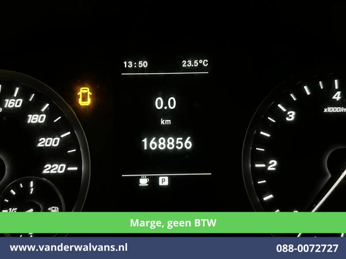 111 CDI **MARGE, Geen BTW** L3H1 Dubbele Cabine Euro6 Airco | 5-Zits | Camera | Navigatie | Cruisecontrol Trekhaak, Parkeersensoren
