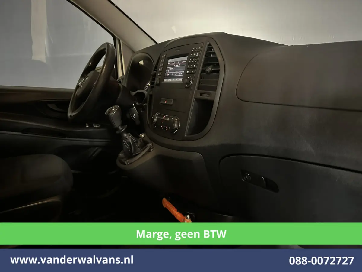 111 CDI **MARGE, Geen BTW** L3H1 Dubbele Cabine Euro6 Airco | 5-Zits | Camera | Navigatie | Cruisecontrol Trekhaak, Parkeersensoren