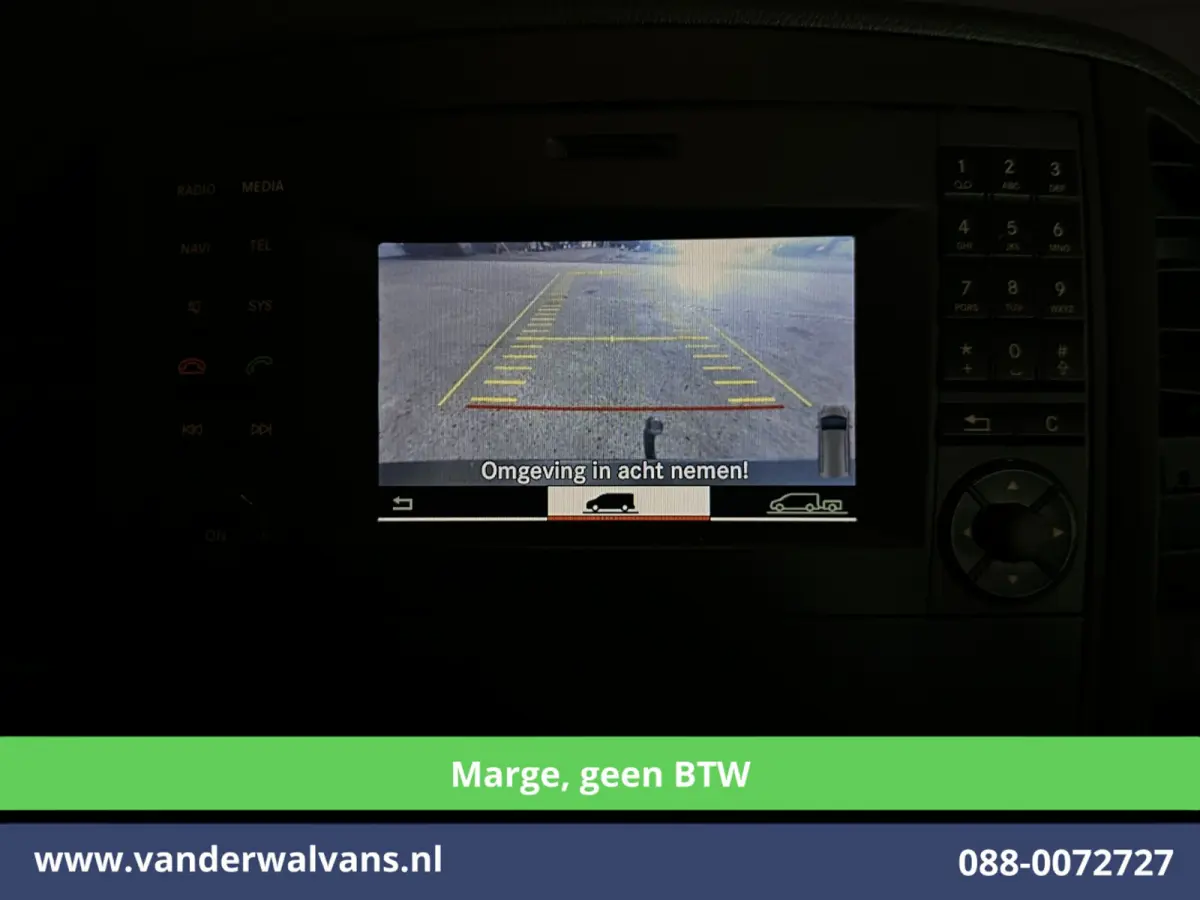 111 CDI **MARGE, Geen BTW** L3H1 Dubbele Cabine Euro6 Airco | 5-Zits | Camera | Navigatie | Cruisecontrol Trekhaak, Parkeersensoren