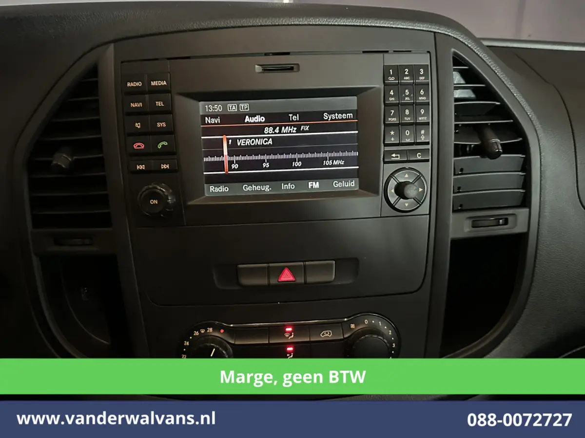 111 CDI **MARGE, Geen BTW** L3H1 Dubbele Cabine Euro6 Airco | 5-Zits | Camera | Navigatie | Cruisecontrol Trekhaak, Parkeersensoren