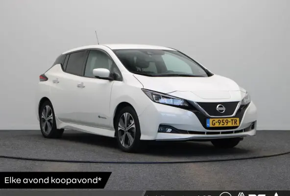 Tekna 40 kWh | Bose Premium Audio | 87% SoH | Adaptive cruise control | Lederen bekleding | Climate control | Stoel en stuurverwarming |