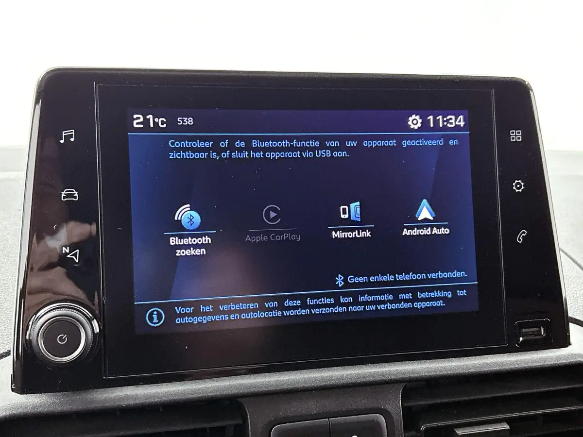 1.2 110pk S&S L1 Automaat | Apple Carplay/Android Auto | 3 Zitplaatsen | Airco | Cruise Control |