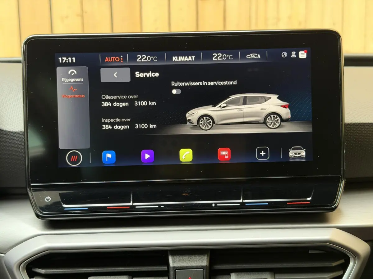 1.5 TSI FR Business Apple CarPlay/Android Auto | Cruise & climate control | LED verlichting | Navigatiesysteem | Rijstrooksensor | Parkeersensoren voor en achter | Trekhaak uitklapbaar