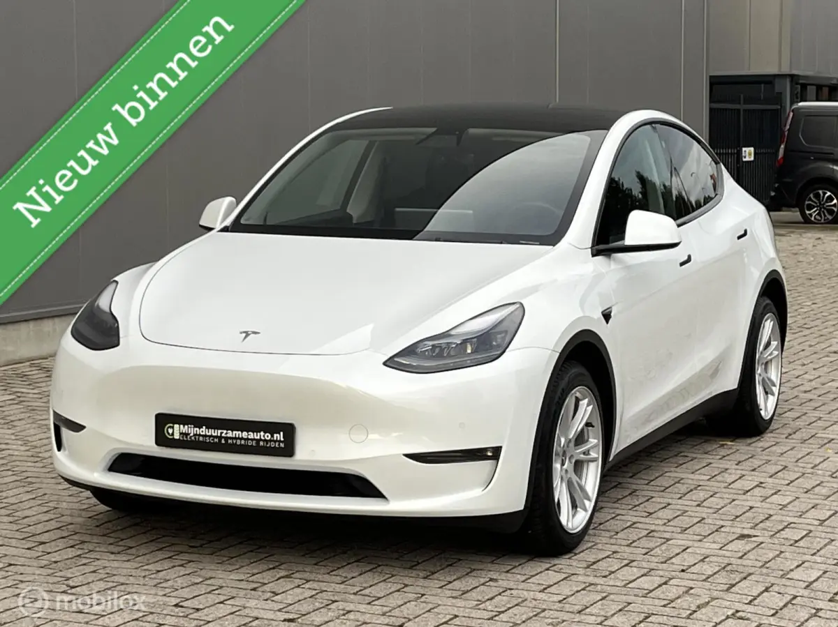 Long Range AWD 75 kWh, FSD , Trekhaak, Netjes