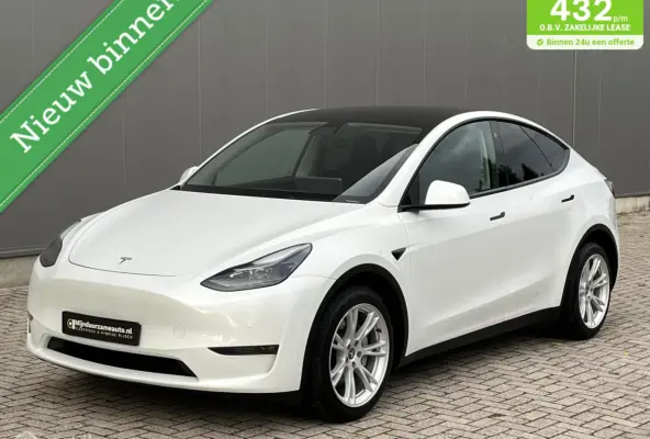 Long Range AWD 75 kWh, FSD , Trekhaak, Netjes