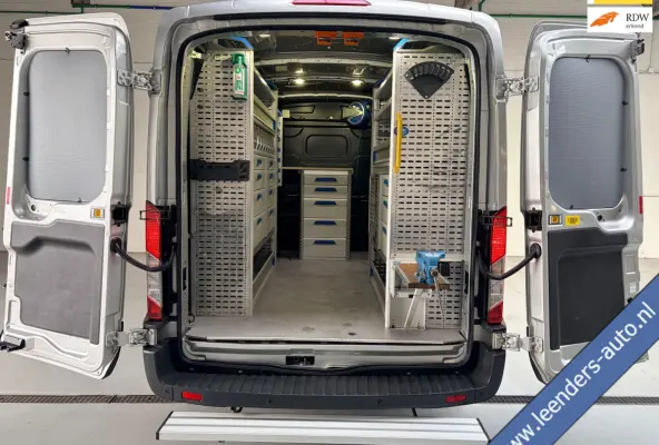 Servicewagen 350 2.0 TDCI 131PK euro6 L2H2 3Persoons Trend 3Persoons, Sortimo werkplaats inrichting, RIJKLAARPRIJS