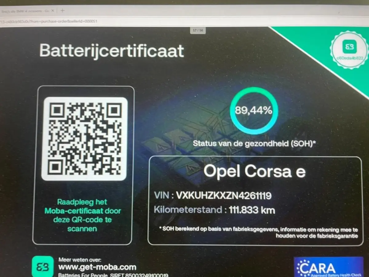 GS Line 50 kWh - Carplay, Cruise, Clima, Half Leer, SOH 89,44%