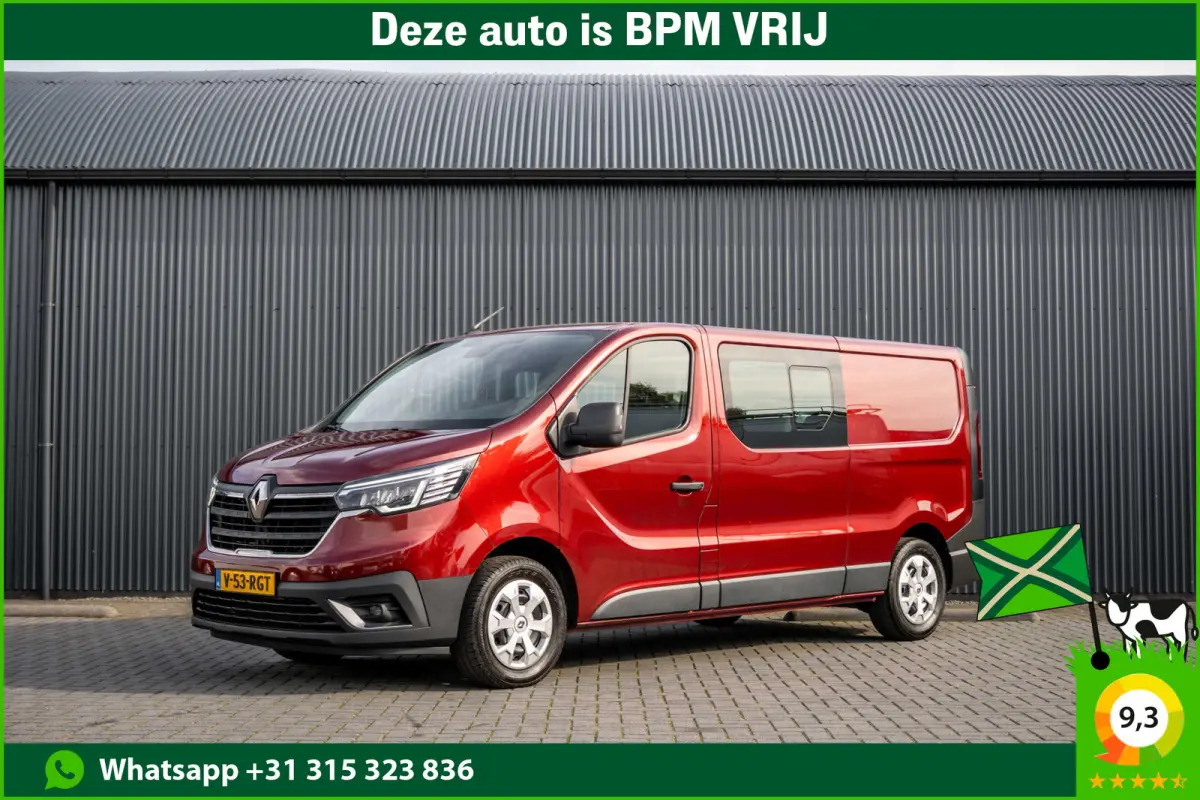 2.0 dCi 150 L2H1 | Automaat | 5-Zits | 150 PK | Camera | Cruise | Navi | Airco