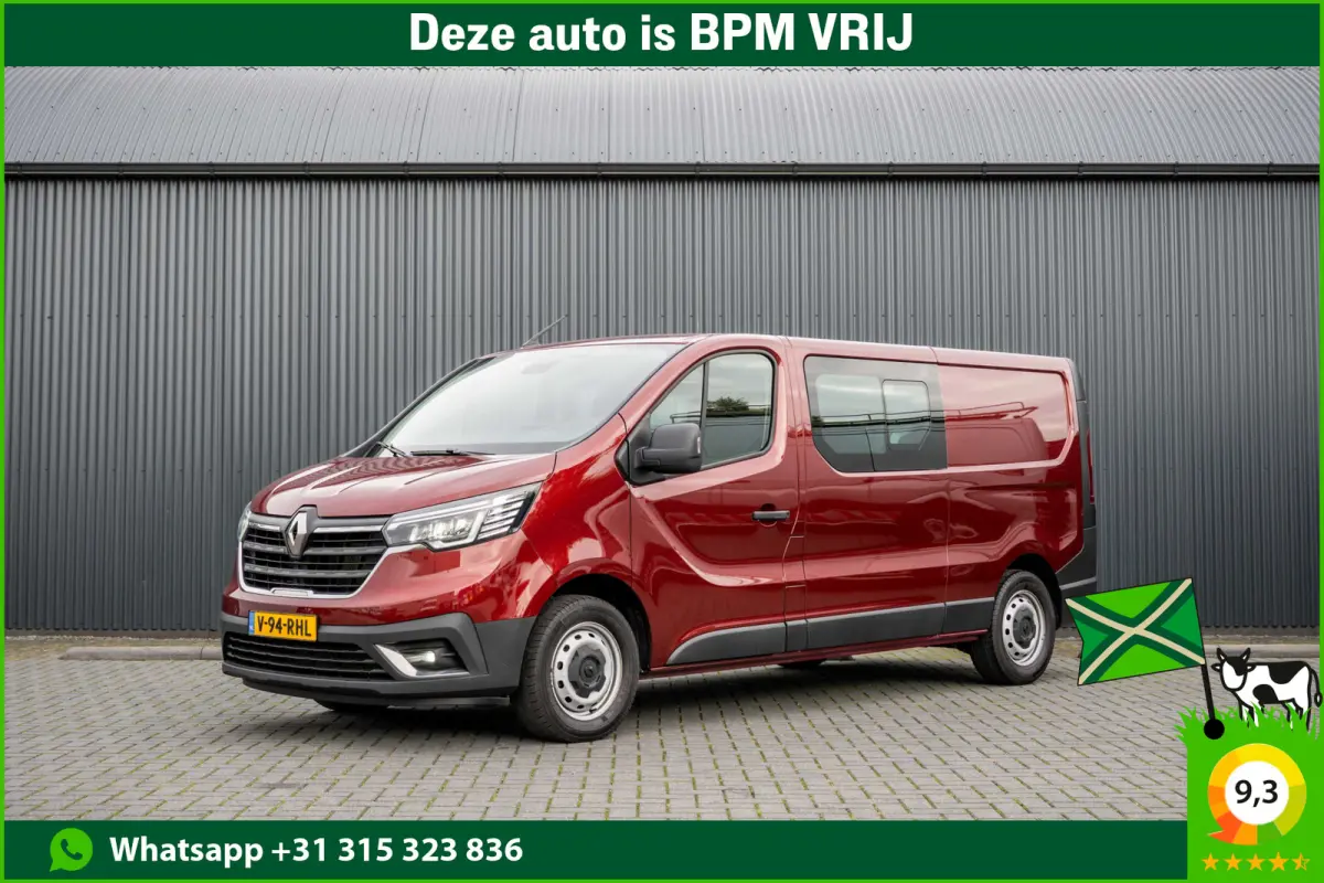 2.0 dCi 150 L2H1 | Automaat | 5-Zits | 150 PK | Camera | Cruise | Navi | Airco